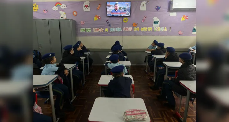 A videoaula do projeto foi o ponto de partida para as ações da turma.