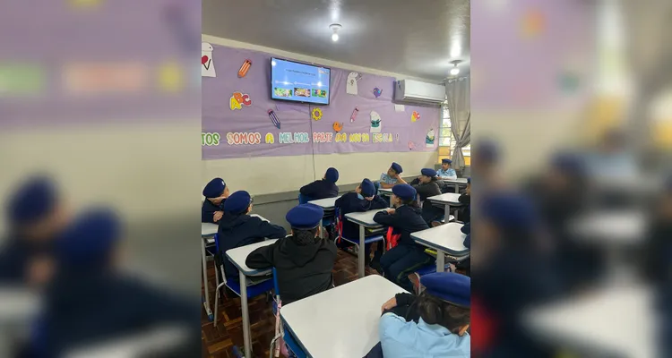 A videoaula do projeto foi o ponto de partida para as ações da turma.