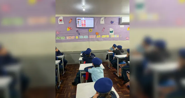 A videoaula do projeto foi o ponto de partida para as ações da turma.