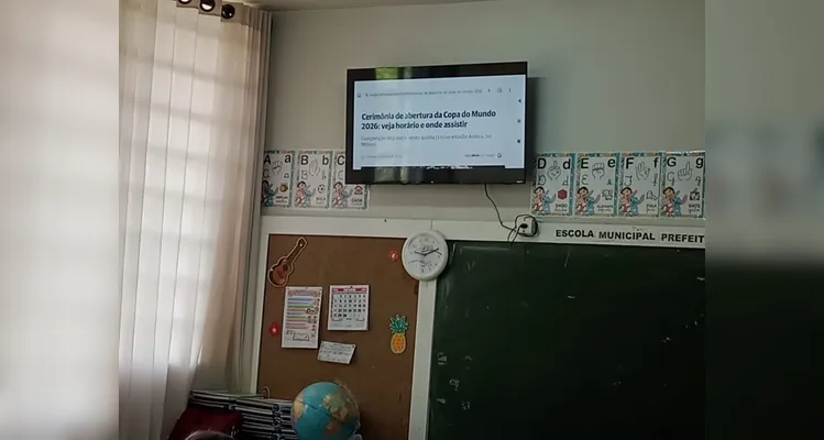 Confira a série de registros do trabalho em sala de aula.