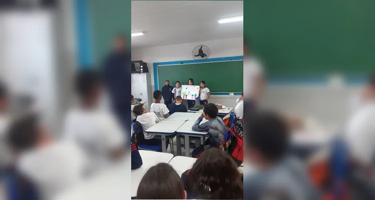 Veja os registros da ampla proposta realizada pelos educandos.