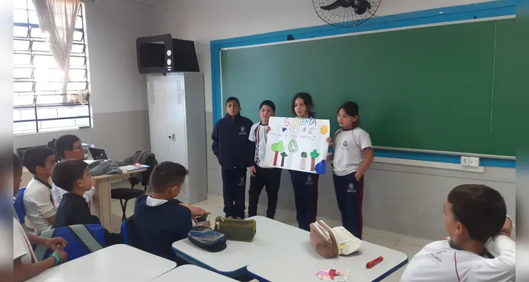 Veja os registros da ampla proposta realizada pelos educandos.