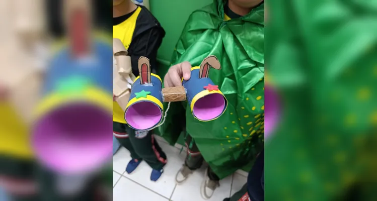 Confira os registros da proposta em sala de aula.