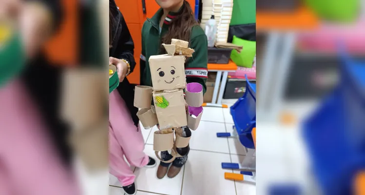 Confira os registros da proposta em sala de aula.