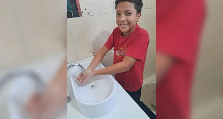 Confira os registros da dinâmica, da videoaula em sala e dos registros feitos pelos alunos em casa.