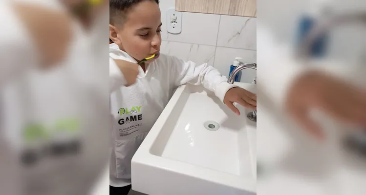 Confira os registros da dinâmica, da videoaula em sala e dos registros feitos pelos alunos em casa.