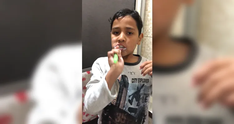 Confira os registros da dinâmica, da videoaula em sala e dos registros feitos pelos alunos em casa.