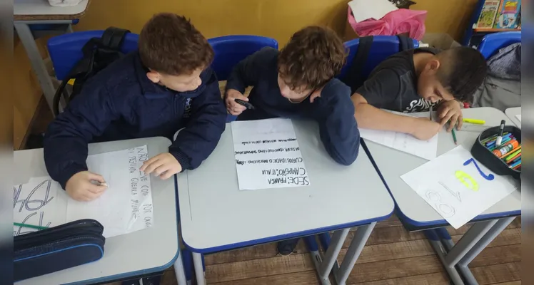 Confira os registros da ampla proposta dentro e fora da sala de aula.