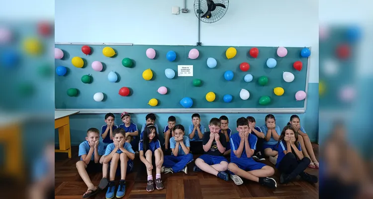 Confira a série de registros do amplo trabalho em sala de aula.