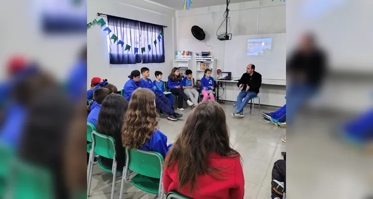 Confira os registros da ampla proposta em sala de aula.