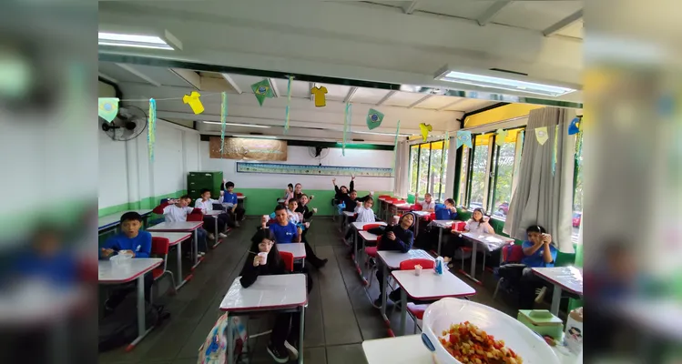 Confira os registros da ampla proposta em sala de aula.