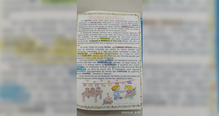 Confira os registros das amplas ações juninas dos alunos.