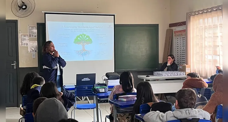 Confira os registros da proposta em sala de aula.