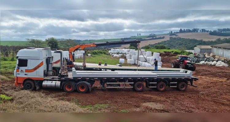 Registros de uma obra recente da Marinho Pré-Moldados |