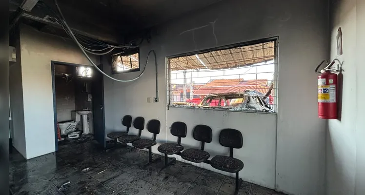Incêndio criminoso atinge Secretaria de Segurança Pública de Araquari