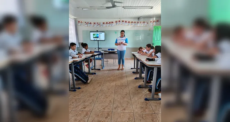 Confira os registros do trabalho em sala.