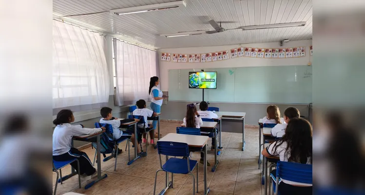 Confira os registros do trabalho em sala.