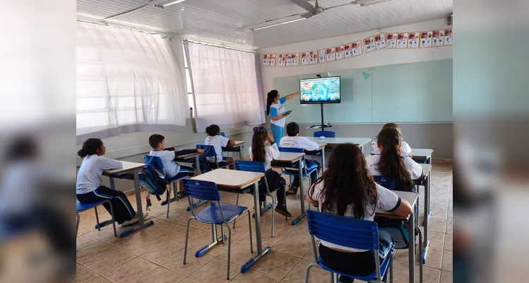 Confira os registros do trabalho em sala.