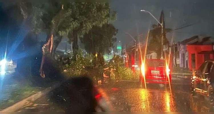 Ciclone bomba derruba muro do Presídio Regional de Pelotas e provoca estragos