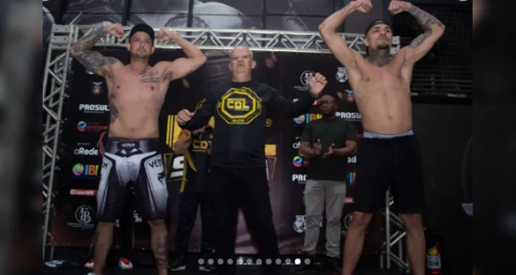 CDL Show reúne lutadores em clima de tensão antes dos combates em PG