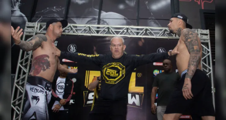 CDL Show reúne lutadores em clima de tensão antes dos combates em PG