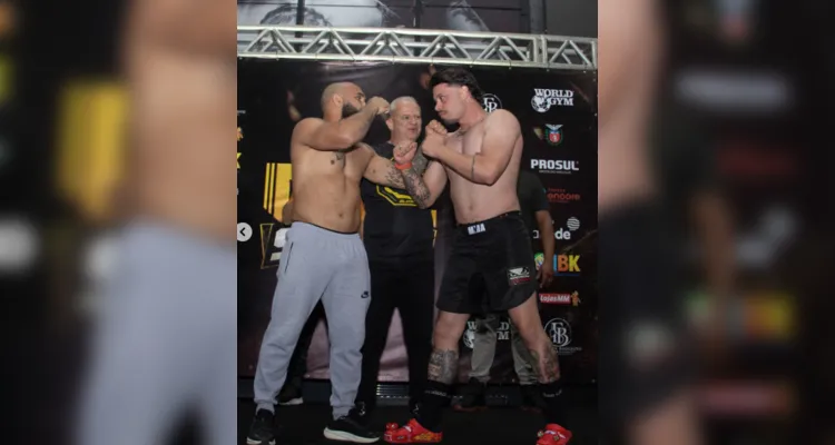 CDL Show reúne lutadores em clima de tensão antes dos combates em PG