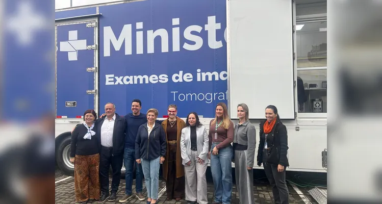 PG recebe Carreta de Imagens para reduzir fila de exames do SUS
