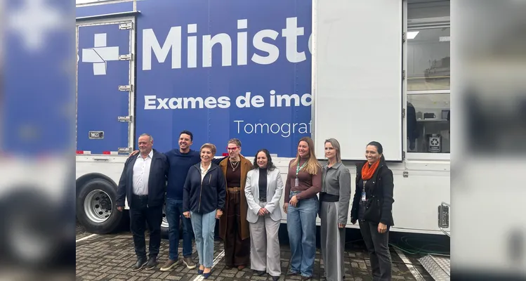 PG recebe Carreta de Imagens para reduzir fila de exames do SUS
