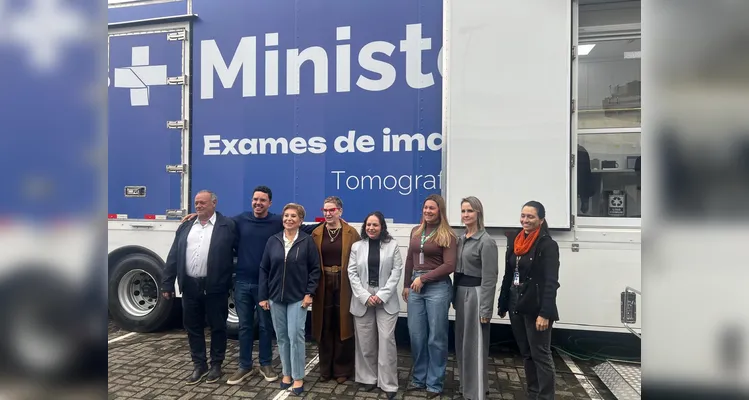 PG recebe Carreta de Imagens para reduzir fila de exames do SUS
