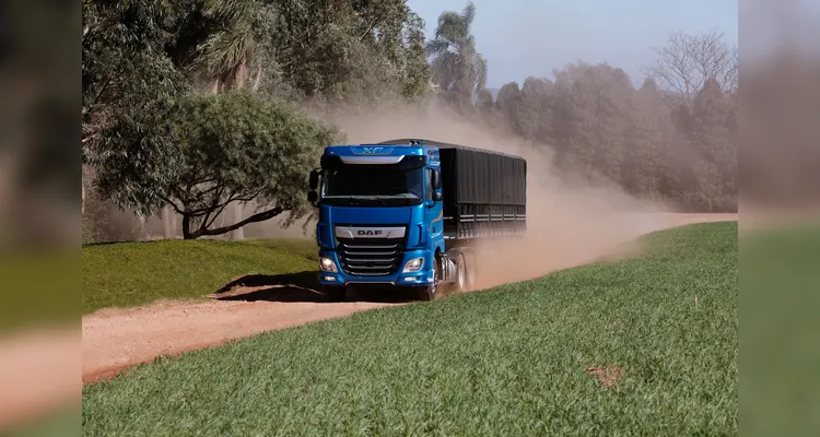 DAF garante a força e robustez para o transporte do agro