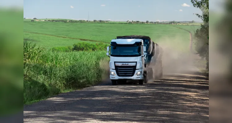 DAF garante a força e robustez para o transporte do agro
