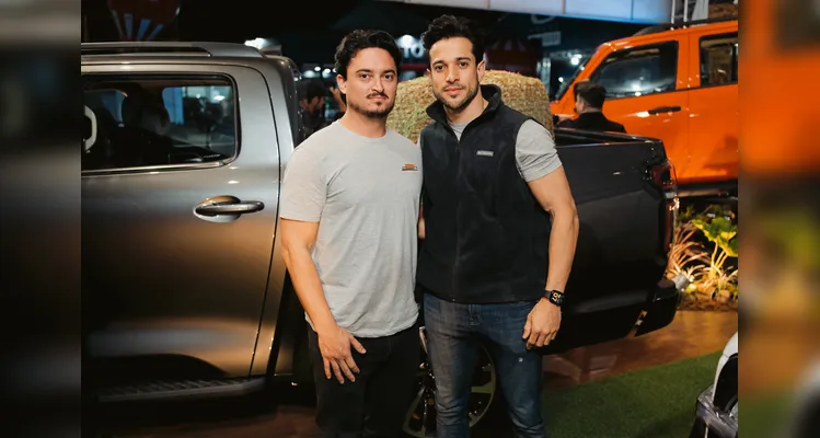 Weber Ranieri e Cesar Santos