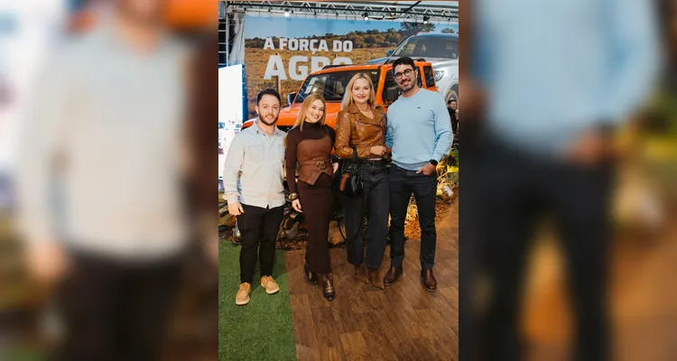 Fabio Choqueta, Duda Cezar, Karla Diniz e Tiberio Cabral