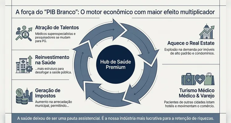Ecossistema do PIB Branco de Ponta Grossa.