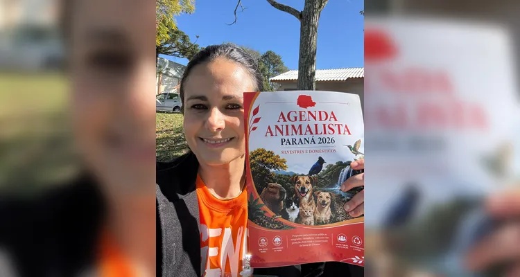 Médica veterinária de PG participa de debate de políticas públicas para a causa animal no Paraná