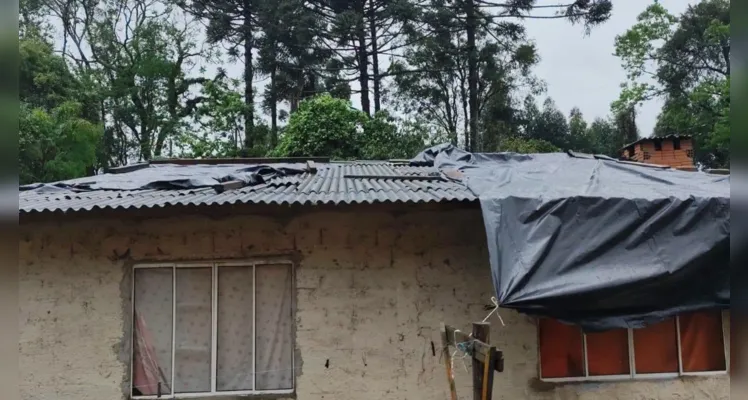 Chuvas afetaram 40 famílias em Palmeira