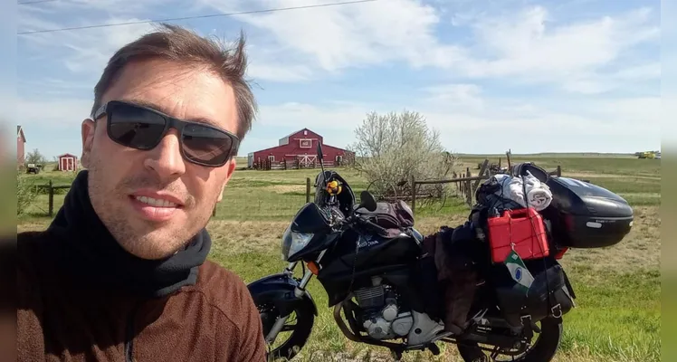 Fred Petla relembra desafios e aprendizados de expedição de moto ao Alasca