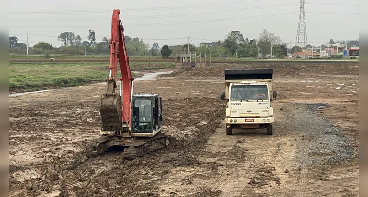 Prefeitura acelera obras para entregar Lago de Olarias até o final do ano