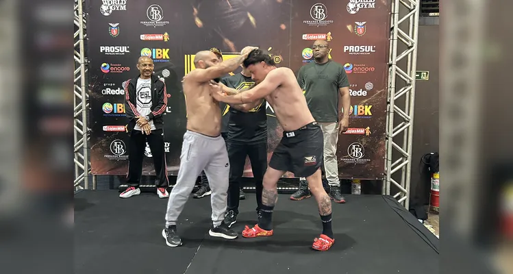 Pesagem e encaradas definem o card do CDL Show em PG; veja os horários das lutas