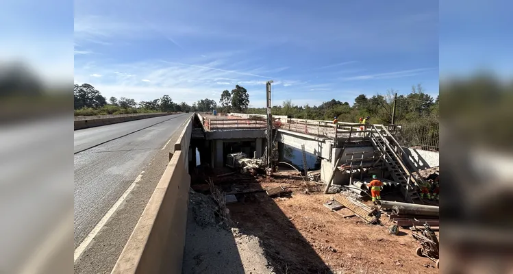 Ponte sobre o Rio Tibagi na PR-151.