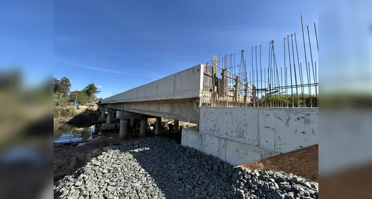 Ponte sobre o Rio Tibagi na PR-151.
