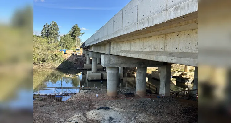 Ponte sobre o Rio Tibagi na PR-151.