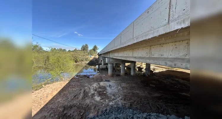 Ponte sobre o Rio Tibagi na PR-151.
