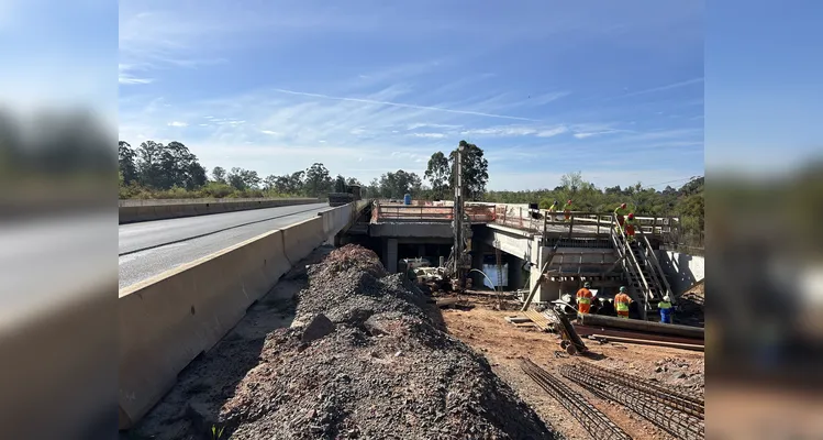 Ponte sobre o Rio Tibagi na PR-151.