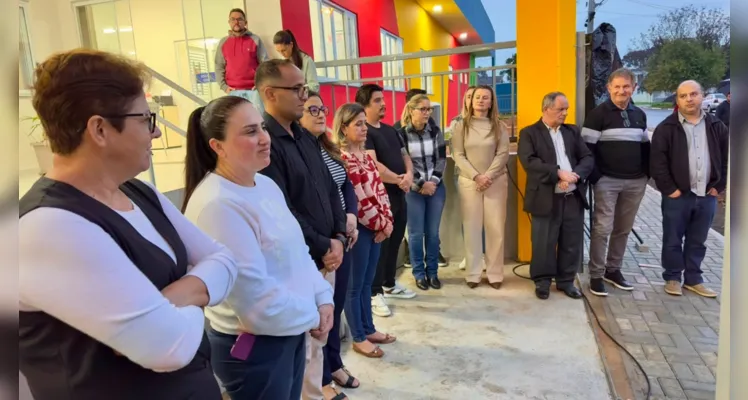 Comunidade esteve na cerimônia