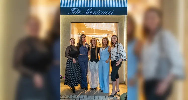 Elizangela Teixeira, Indiamara Cristani, Luciana Billerbeck, Tatielly Zammar e Giovana Giostri