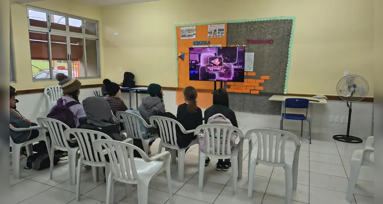 A videoaula especial do projeto foi o ponto de partida para as ações da turma.