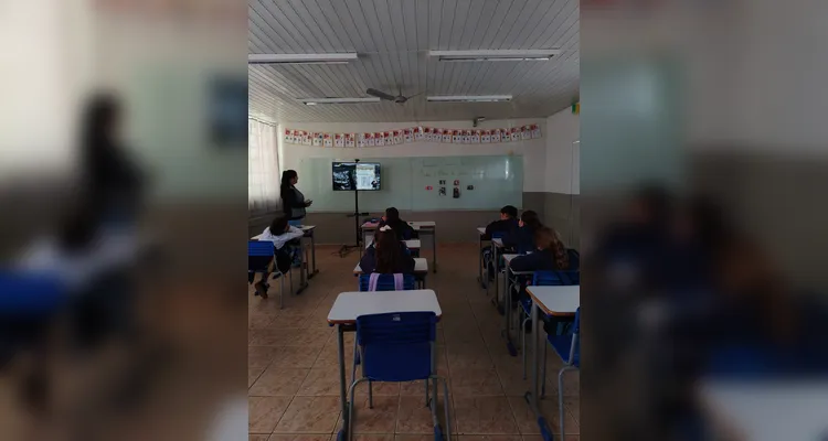 Confira os registros da ampla proposta em sala de aula.