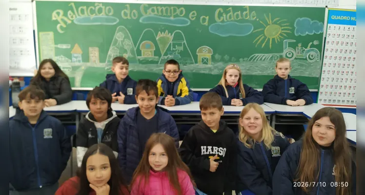 Confira a série de registros do amplo trabalho realizado em sala de aula.