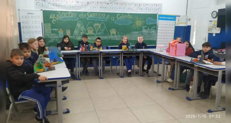 Confira a série de registros do amplo trabalho realizado em sala de aula.